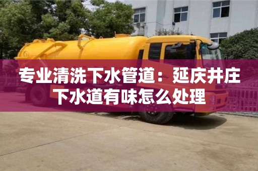 專業清洗下水管道：延慶井莊下水道有味怎么處理
