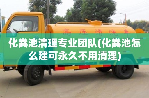 化糞池清理專業(yè)團(tuán)隊(duì)(化糞池怎么建可永久不用清理)