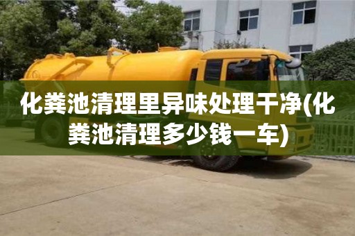 化糞池清理里異味處理干凈(化糞池清理多少錢一車)