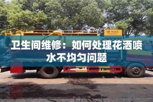 衛(wèi)生間維修:如何處理花灑噴水不均勻問題 衛(wèi)生間維修:如何處理花灑噴水不均勻問題