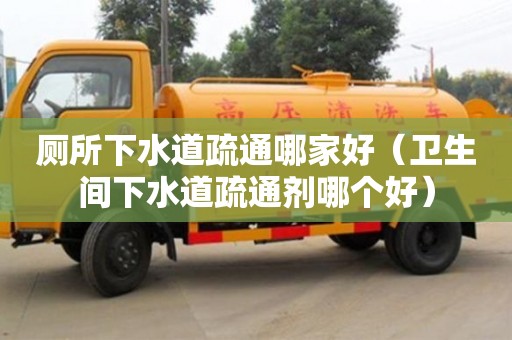 廁所下水道疏通哪家好（衛生間下水道疏通劑哪個好）