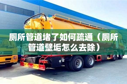廁所管道堵了如何疏通（廁所管道壁垢怎么去除）