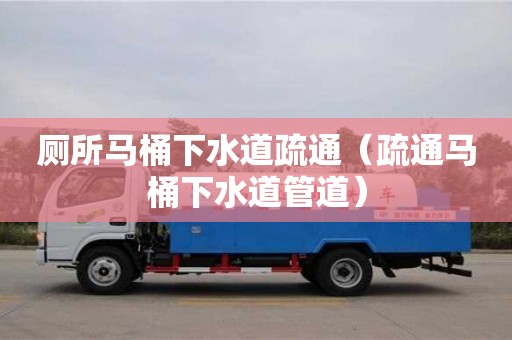 廁所馬桶下水道疏通（疏通馬桶下水道管道）