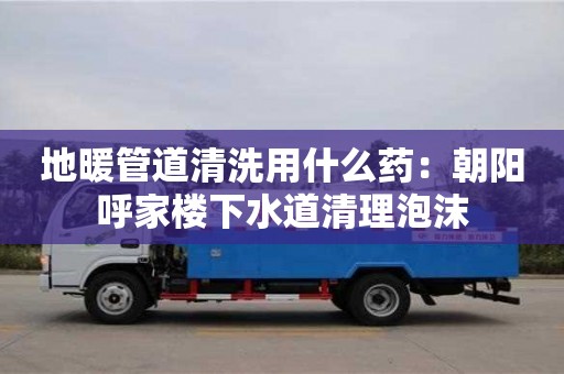 北京地暖管道清洗用什么藥：朝陽呼家樓下水道清理泡沫