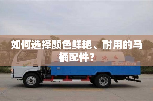 北京如何選擇顏色鮮艷、耐用的馬桶配件？
