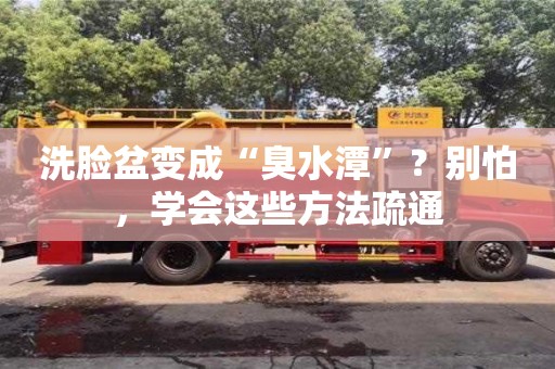 洗臉盆變成“臭水潭”?別怕,學(xué)會(huì)這些方法疏通 洗臉盆變成“臭水潭”?別怕,學(xué)會(huì)這些方法疏通