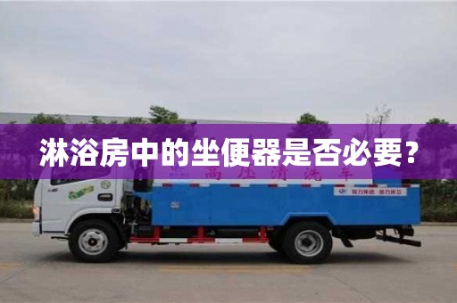 淋浴房中的坐便器是否必要? 淋浴房中的坐便器是否必要?