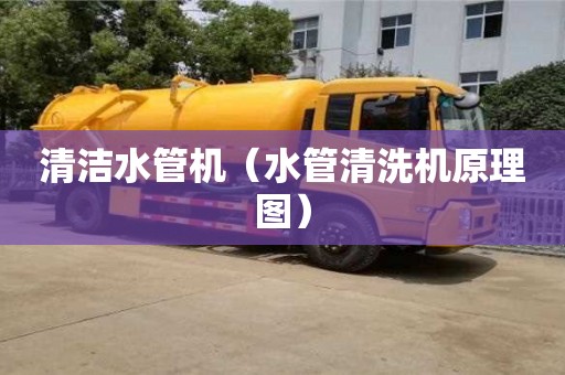 北京清潔水管機（水管清洗機原理圖）