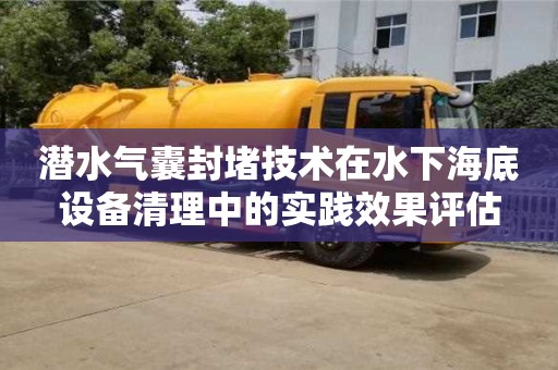 北京潛水氣囊封堵技術在水下海底設備清理中的實踐效果評估