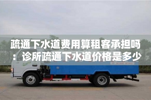 北京疏通下水道費用算租客承擔嗎 ：診所疏通下水道價格是多少