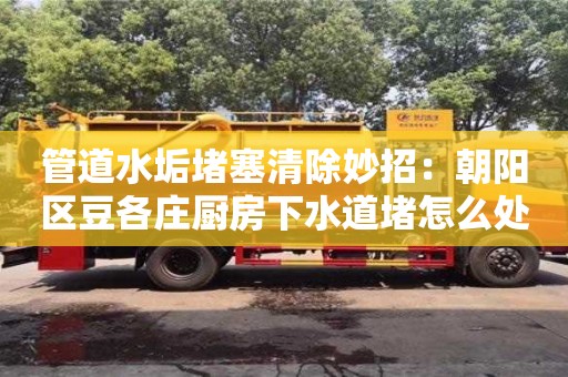 管道水垢堵塞清除妙招：朝陽區豆各莊廚房下水道堵怎么處理
