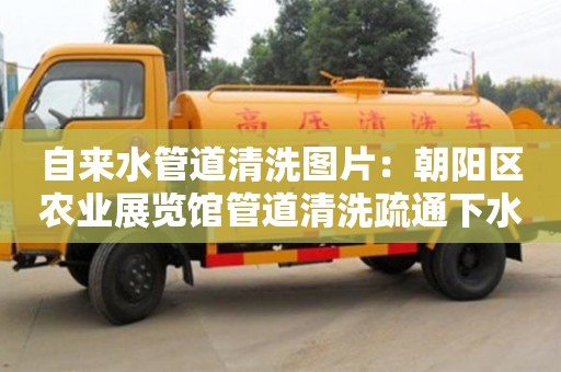北京自來水管道清洗圖片：朝陽區農業展覽館管道清洗疏通下水道
