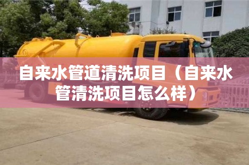 北京自來水管道清洗項目（自來水管清洗項目怎么樣）