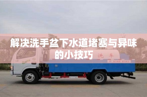 解決洗手盆下水道堵塞與異味的小技巧 解決洗手盆下水道堵塞與異味的小技巧