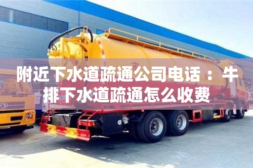 附近下水道疏通公司電話 ：牛排下水道疏通怎么收費(fèi)